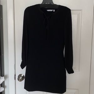 & other stories mini black dress